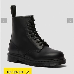 Dr. Martens 1460 Mono Smooth Leather Boots
